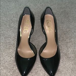 BCBG Paris patent leather pumps